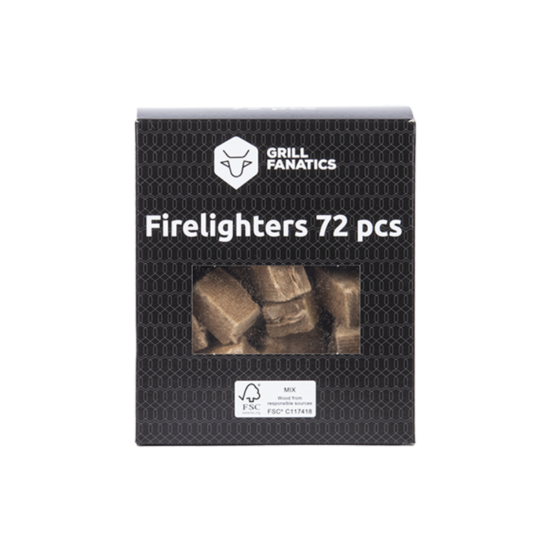 Grill Fanatics bruine aanmaakblokjes