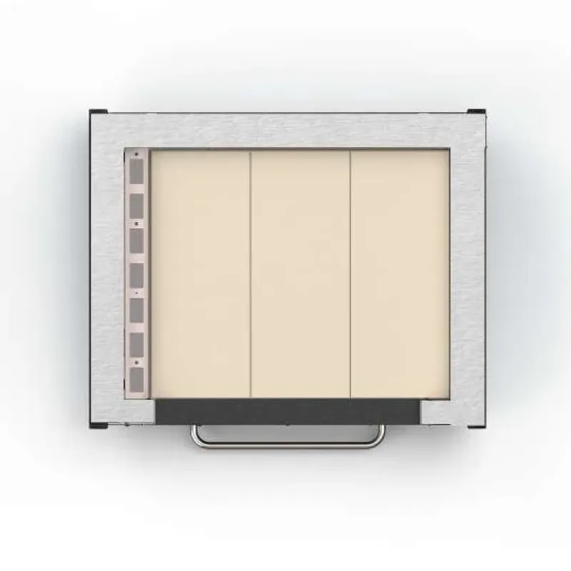 Vonken original houtoven doorsnee vloer vloeroppervlak