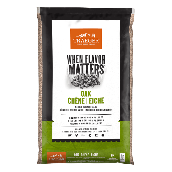 Traeger eiken BBQ hout pellets