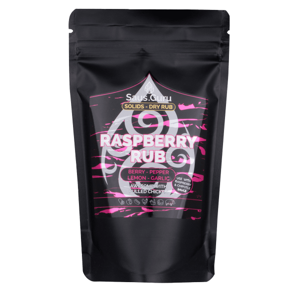 Saus.guru Raspberry rub – dry rub – 210gr