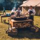 OFYR trailer open vuur bbq cortenstaal bbq ring bbq rond