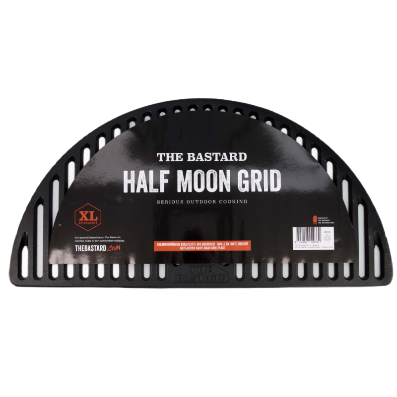 The Bastard cast iron half moon grill XL