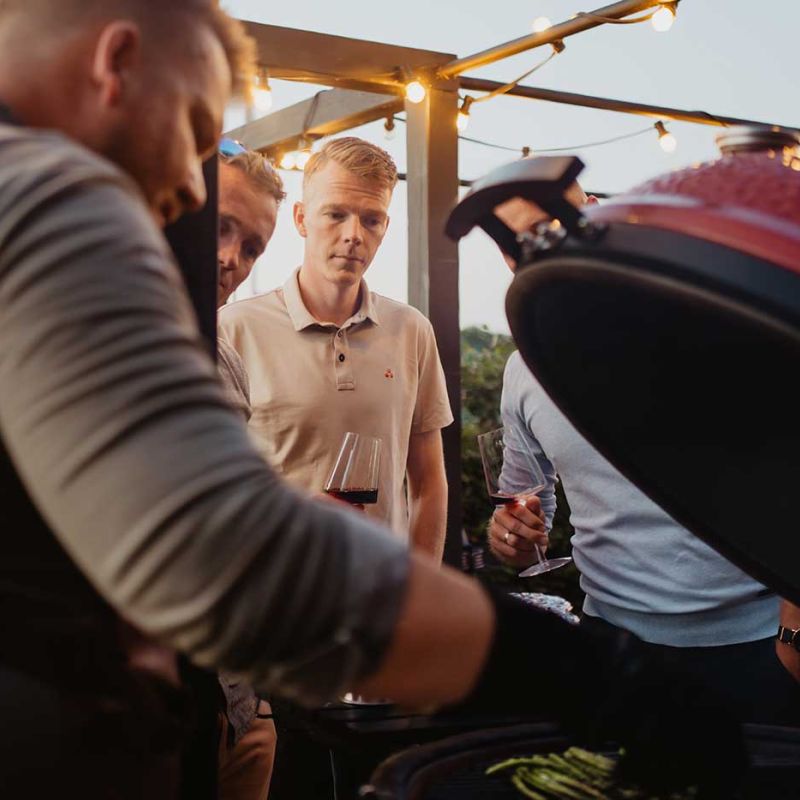 Kamado BBQ workshop bij Buiten.studio in Apeldoorn