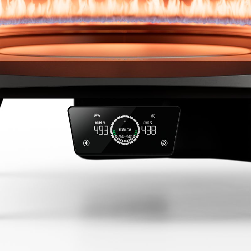 Witt Etna Rotante Control 16 inch pizza oven op gas