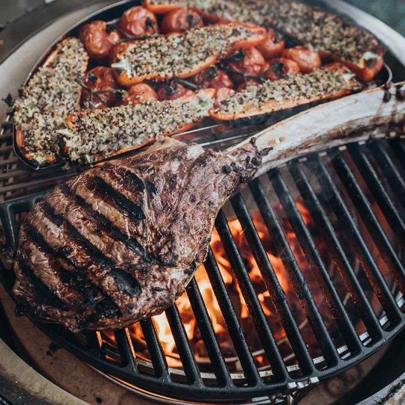 gietijzeren rooster monolith kamado