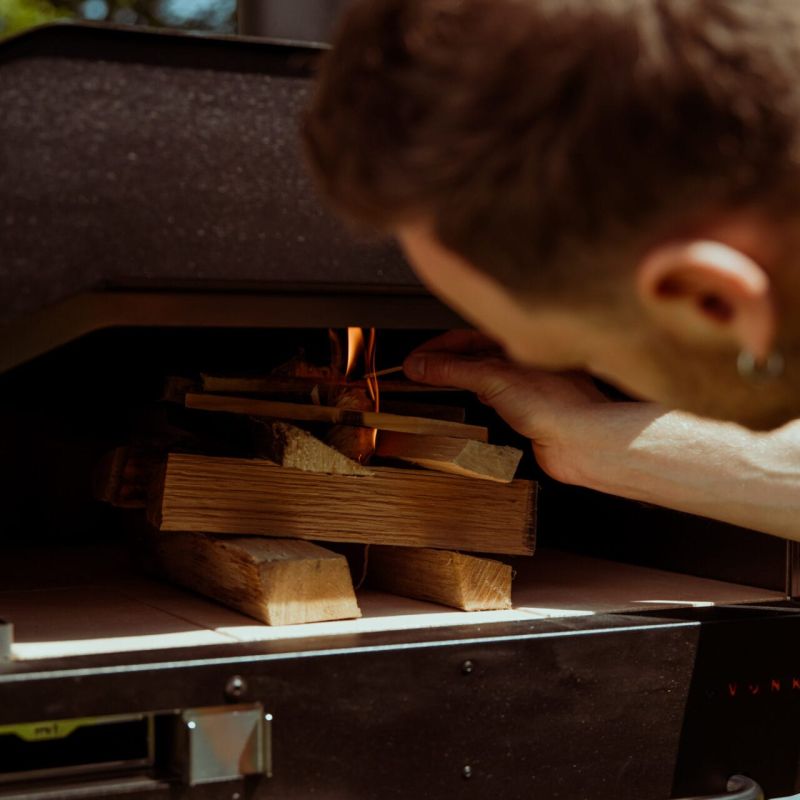 Pizza oven hout