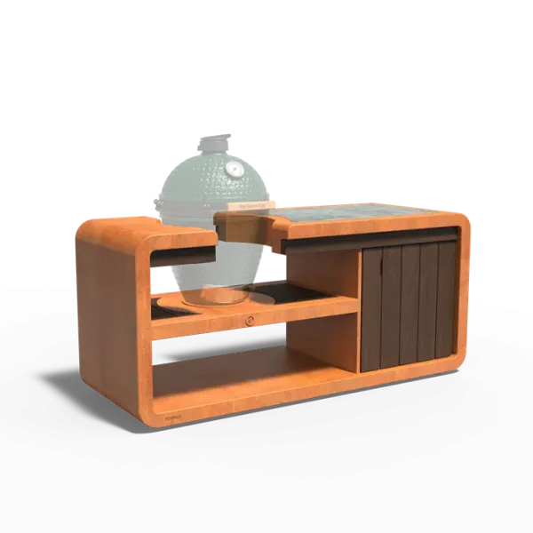 Adezz STATION cortenstaal buitenkeuken – 2m