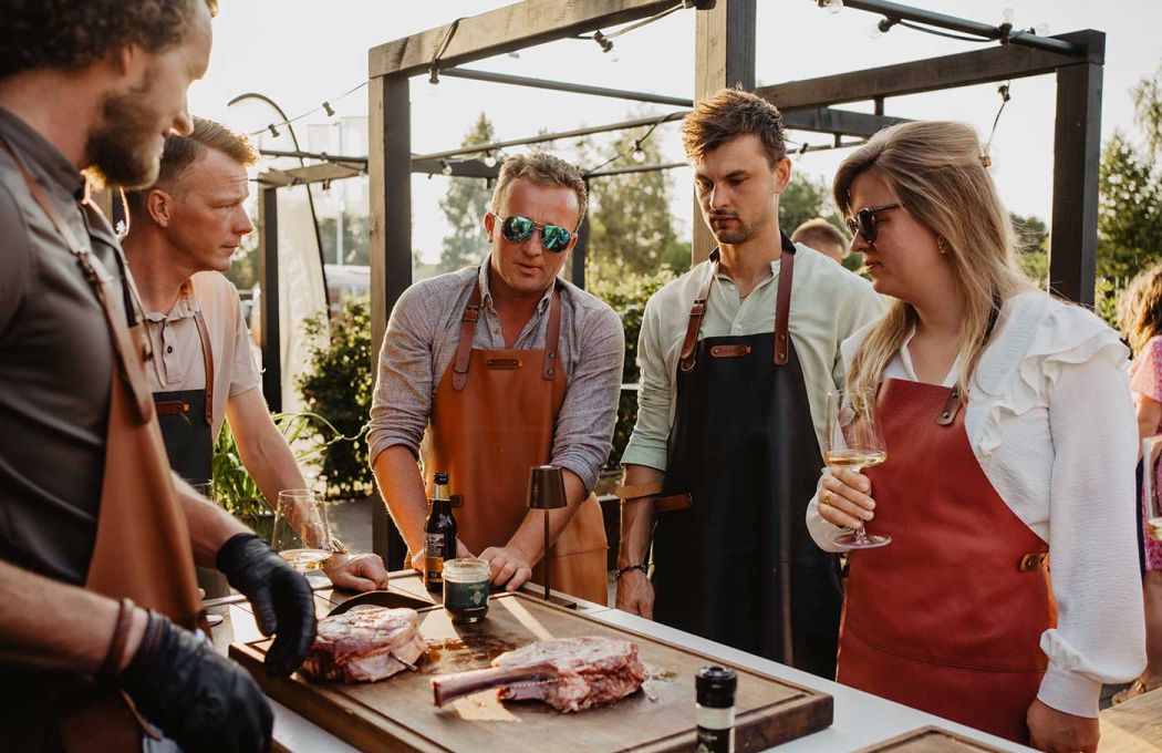 Techniek en smaak BBQ workshop in Apeldoorn, Gelderland bij Buiten.studio