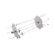 The Bastard rotisserie skewer rack large