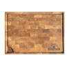 Bestcharcoal eiken houten snijplank 60 x 40 cm