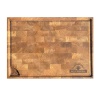 Bestcharcoal eiken houten snijplank 60 x 40 cm