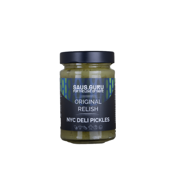 Saus.guru NYC Deli Pickles &ndash; Original Relish