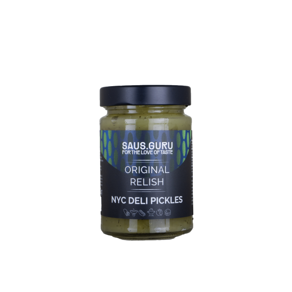 Saus.guru NYC Deli Pickles – Original Relish