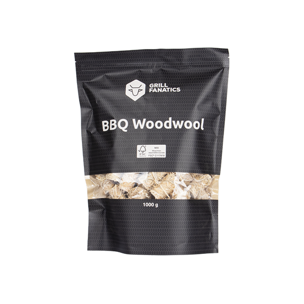 Grill Fanatics houtwol 1 kg