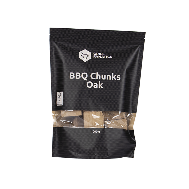 Grill Fanatics rookchunks eikenhout