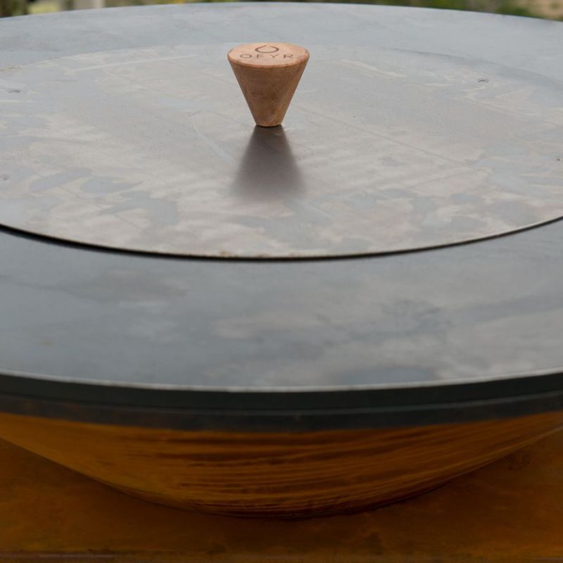 OFYR Doofdeksel Zwart 85 (Ø 50 cm)