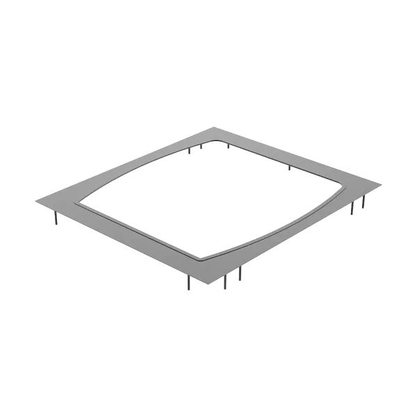 Witt Pizza trolley master topplaat voor 16” Etna Rotante