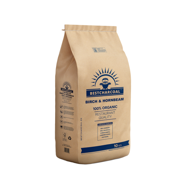 Bestcharcoal berk en haagbeuk houtskool – 10KG
