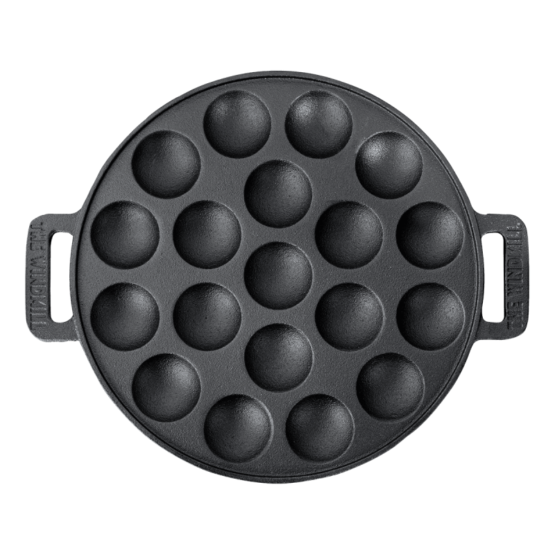 The Windmill gietijzeren poffertjespan