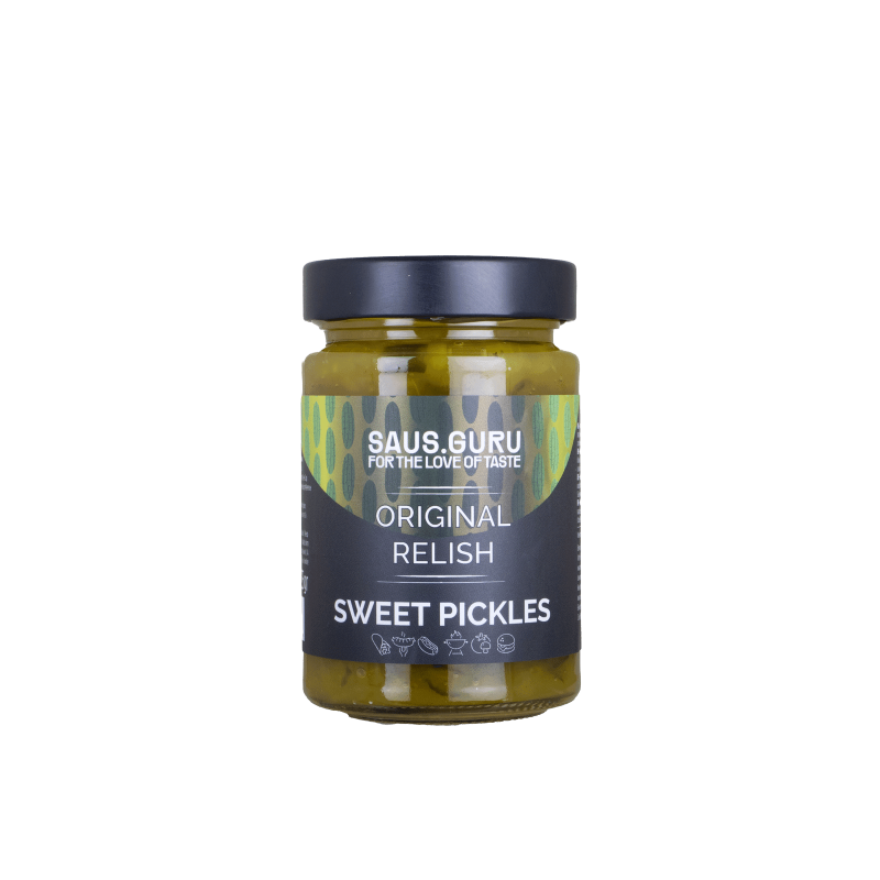 Saus.guru original relish – sweet pickles