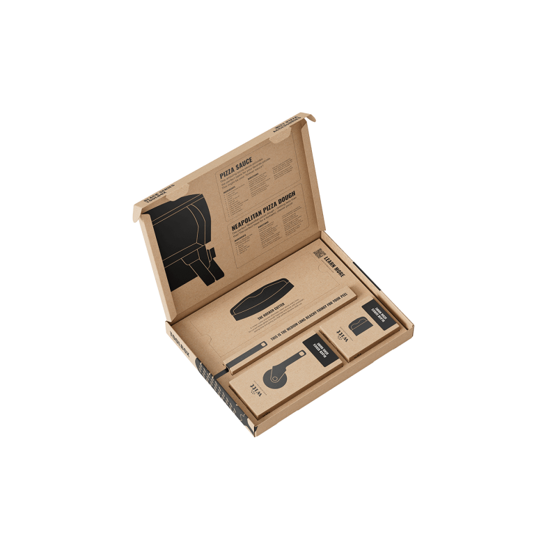 Witt Pizza toolbox 14″ pizzaschep, pizzasnijder wiel, deegschraper
