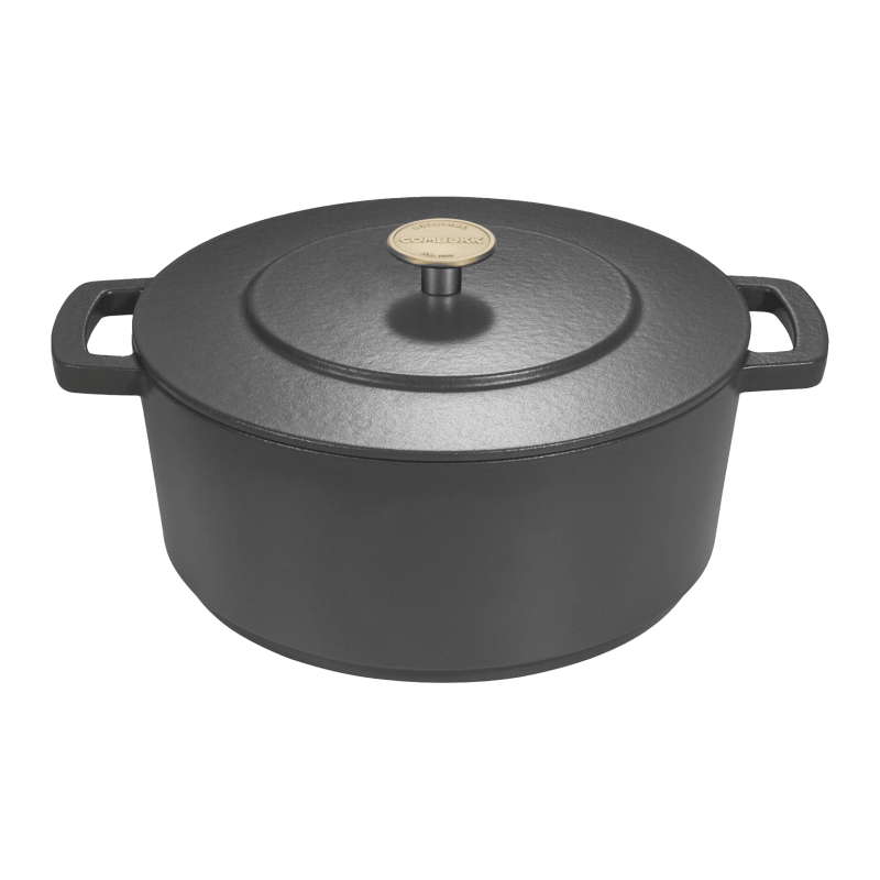 Combekk Original Dutch oven gietijzeren pan, grijs