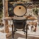 Monolith One.66 kamado bbq geopend