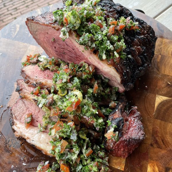 Picanha caveman style