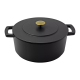 Combekk Original Dutch Oven gietijzeren pan, zwart