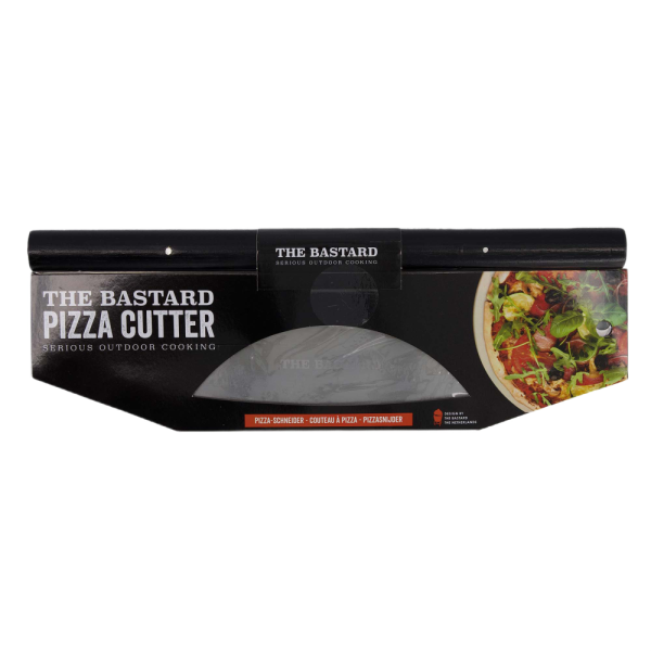 The Bastard pizza cutter stainless steel