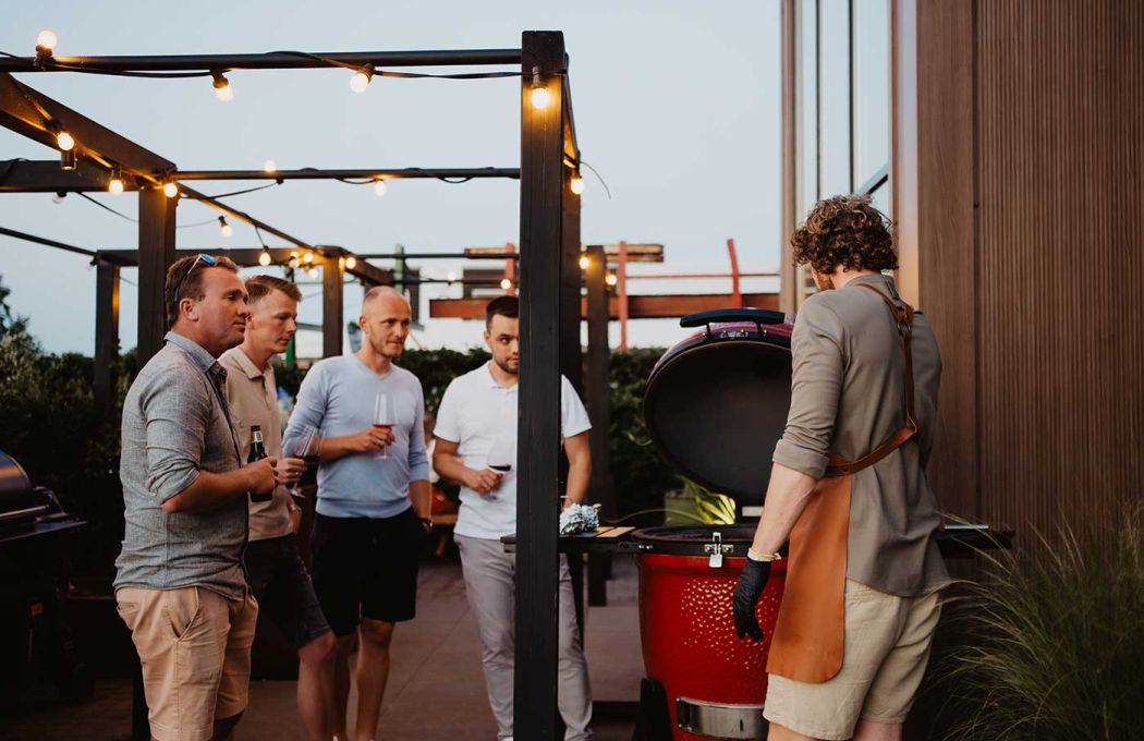 BBQ workshop Techniek en smaak bij Buiten.studio
