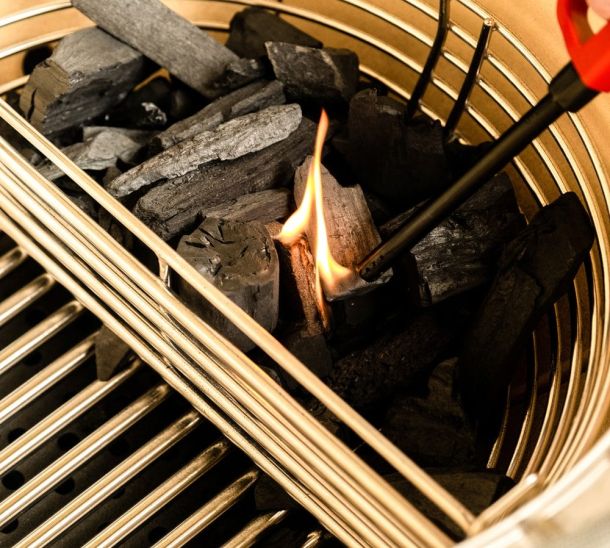 Kamado BBQ temperatuur beheersen van 100&deg;C tot 400&deg;C