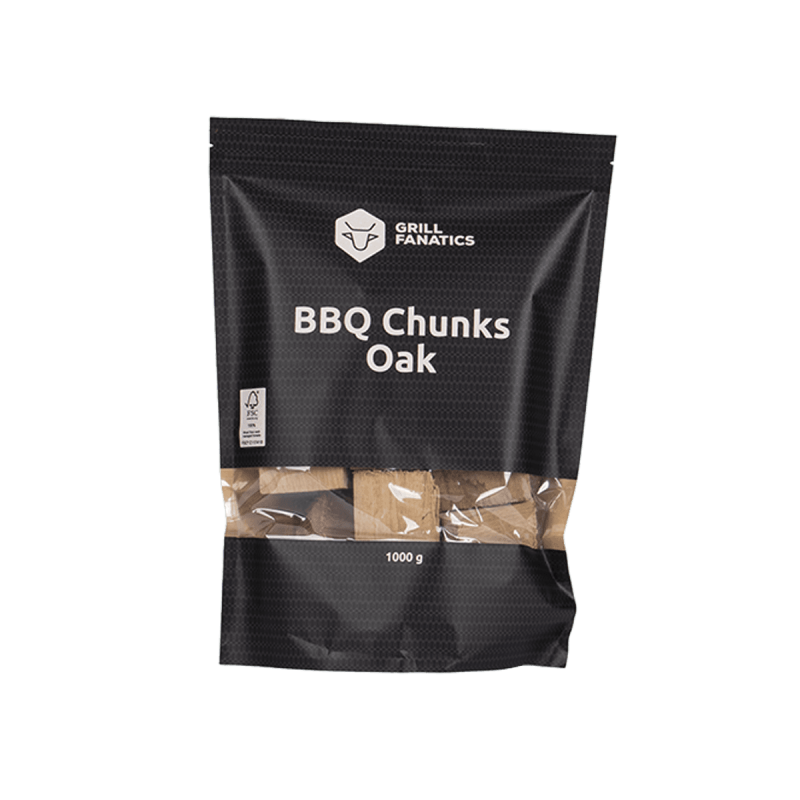 Grill Fanatics rookchunks eikenhout
