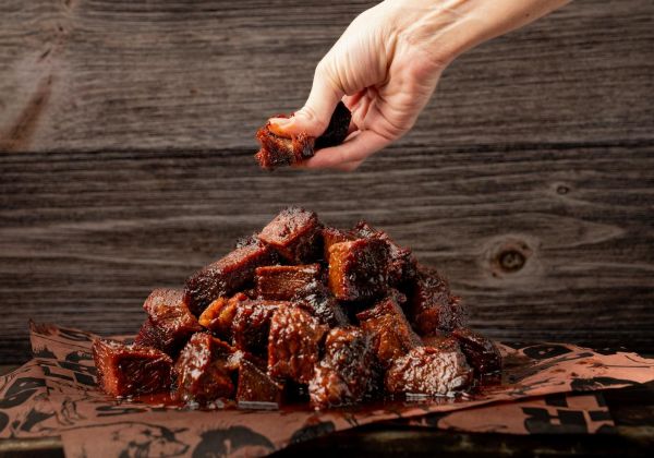 Poor Man’s Burnt Ends van de Traeger