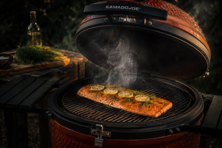 Zalm roken recept bbq kamado of pellet bbq